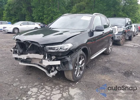 2023 BMW X3 Sdrive30I из США, поврежденный, VIN 5UX43DP04P9S20204